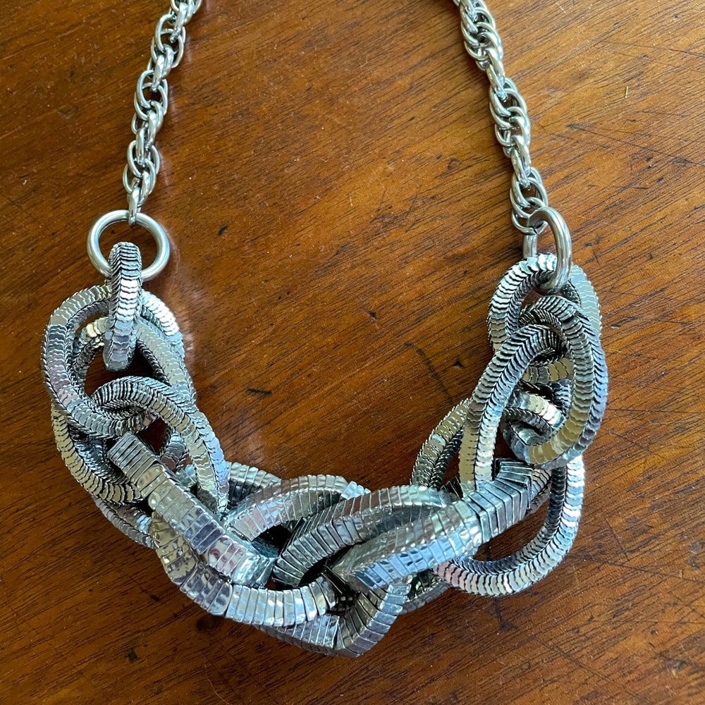Banana Republic Glimmer Glamour Statement Necklace
